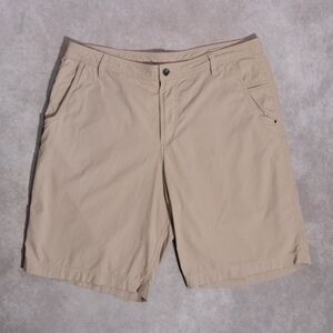 Lululemon Men's Ripstop Tactile Performance Stretch Shorts Tan Size 38 - 9.5"